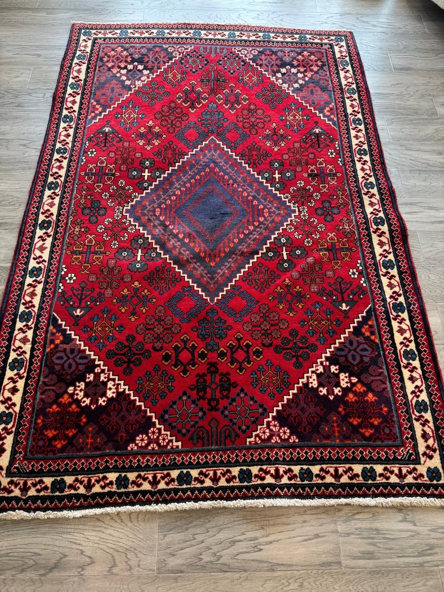 Persian Joshagan Rug | 3' 10" x 5' 10" - Rug the Rock