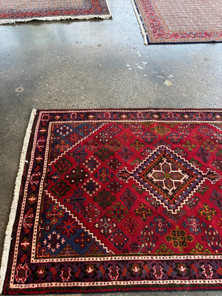 Persian Joshagan Rug | 4' 5" x 6' 11" - Rug the Rock