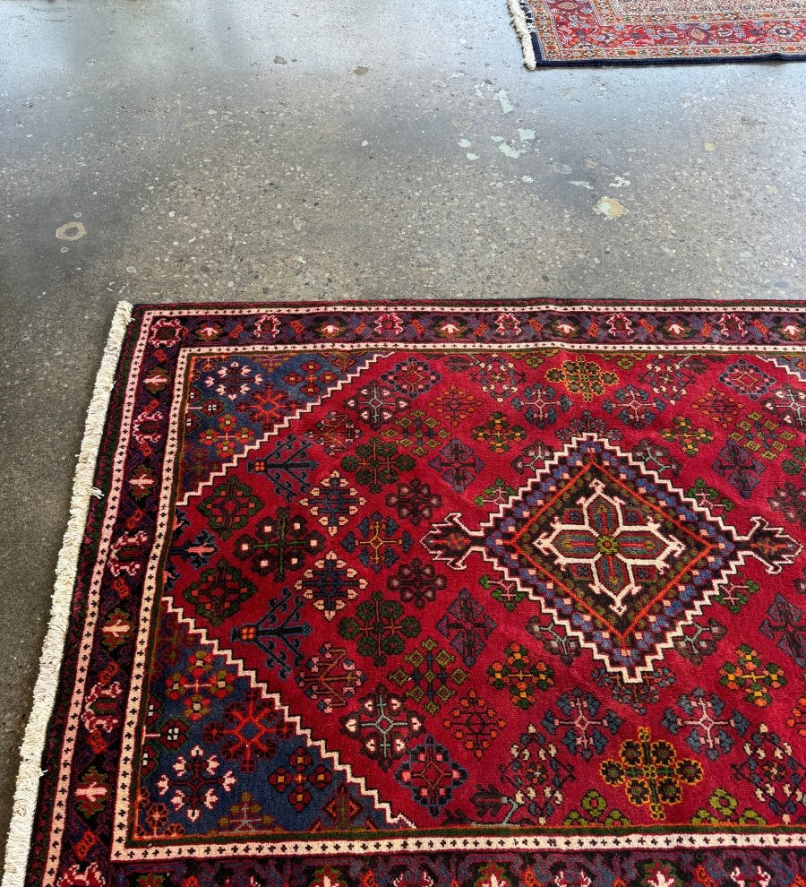 Persian Joshagan Rug | 4' 5" x 6' 11" - Rug the Rock