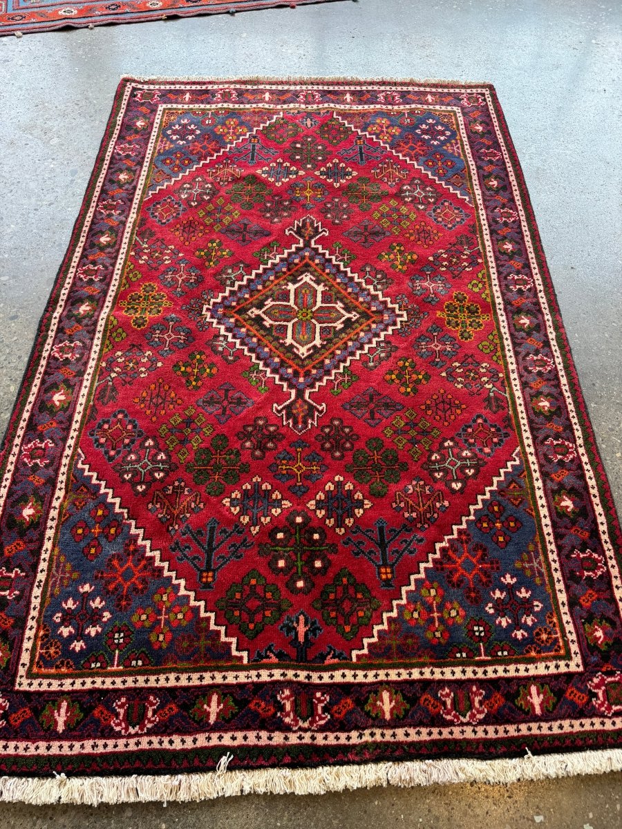 Persian Joshagan Rug | 4' 5" x 6' 11" - Rug the Rock