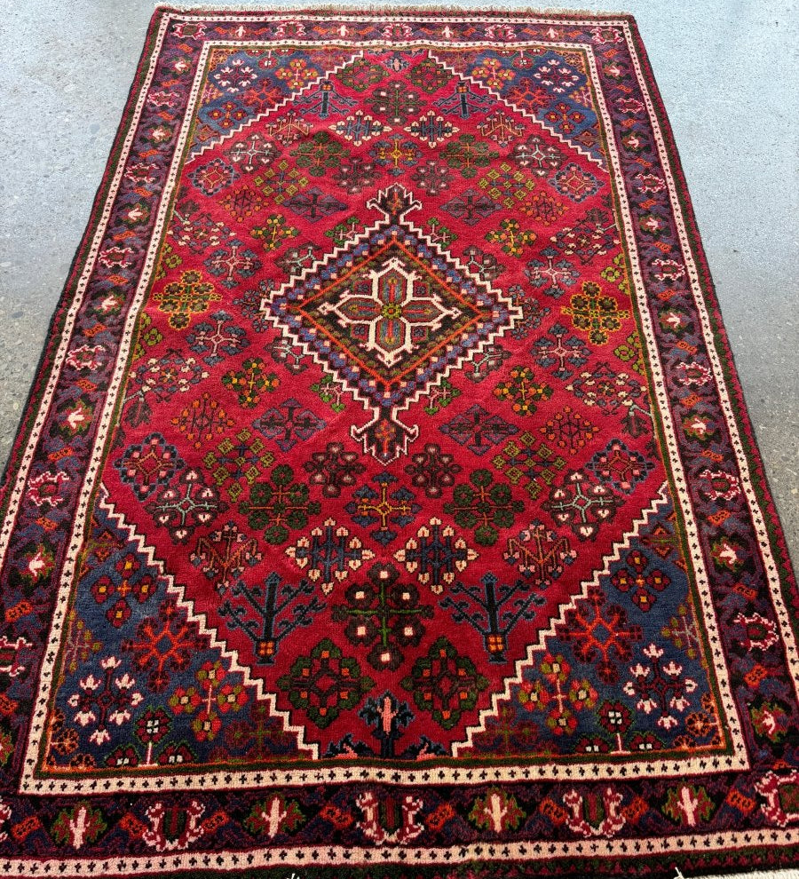 Persian Joshagan Rug | 4' 5" x 6' 11" - Rug the Rock