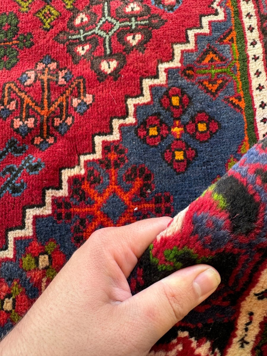 Persian Joshagan Rug | 4' 5" x 6' 11" - Rug the Rock