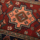 Persian Jozan Rug | 3' 11" x 7' 8" - Rug the Rock - 