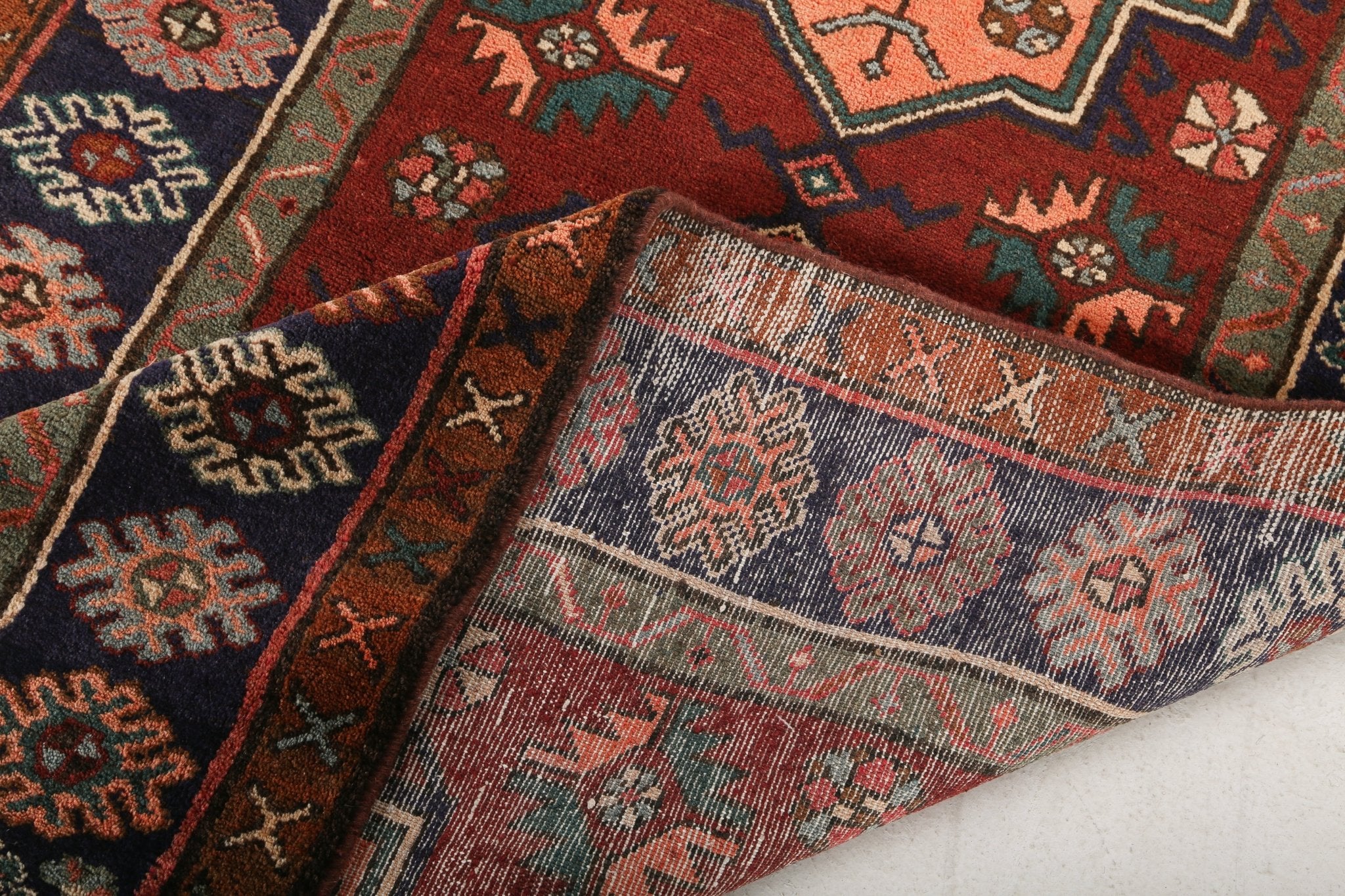 Persian Jozan Rug | 3' 11" x 7' 8" - Rug the Rock - 