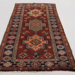 Persian Jozan Rug | 3' 11" x 7' 8" - Rug the Rock - 