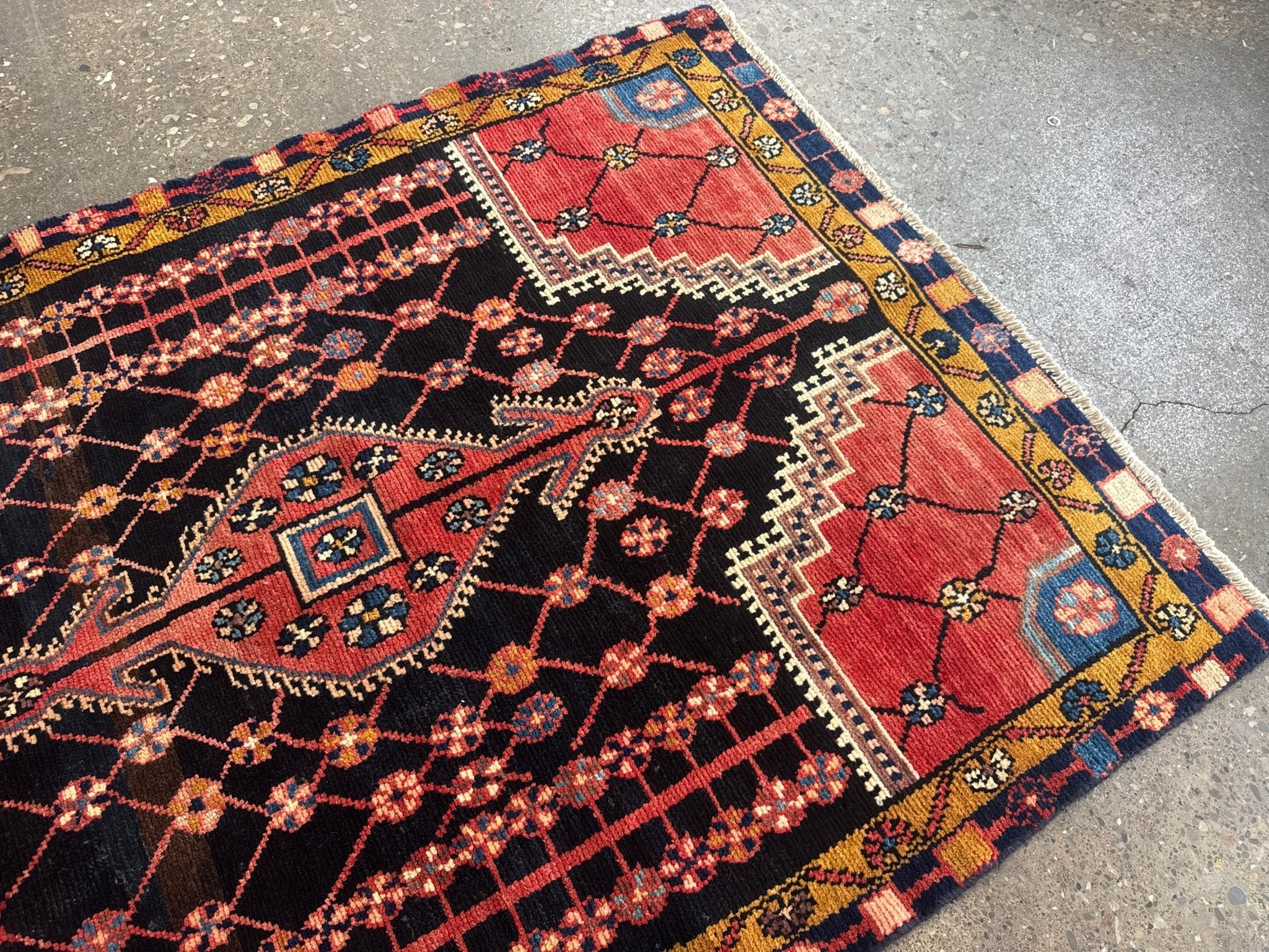 Persian Jozan Rug | 3' 3" x 4' 6" - Rug the Rock - 