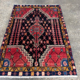 Persian Jozan Rug | 3' 3" x 4' 6" - Rug the Rock - 