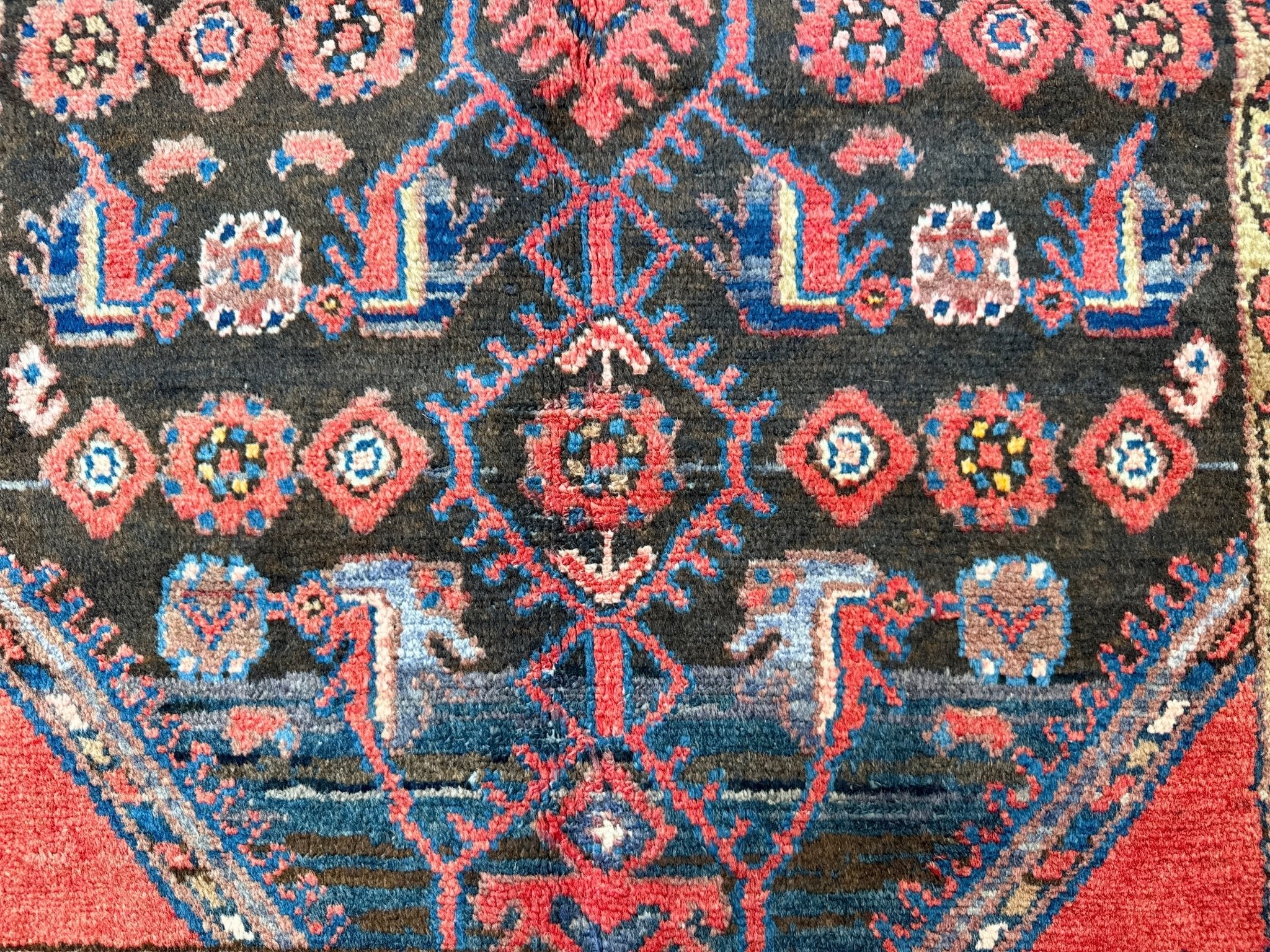 Persian Jozan Rug | 3' 5” x 4' 11" - Rug the Rock - 
