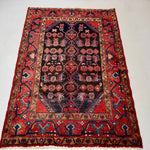 Persian Jozan Rug | 3' 5” x 4' 11" - Rug the Rock - 