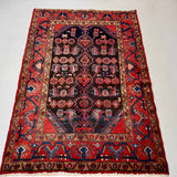 Persian Jozan Rug | 3' 5” x 4' 11" - Rug the Rock - 