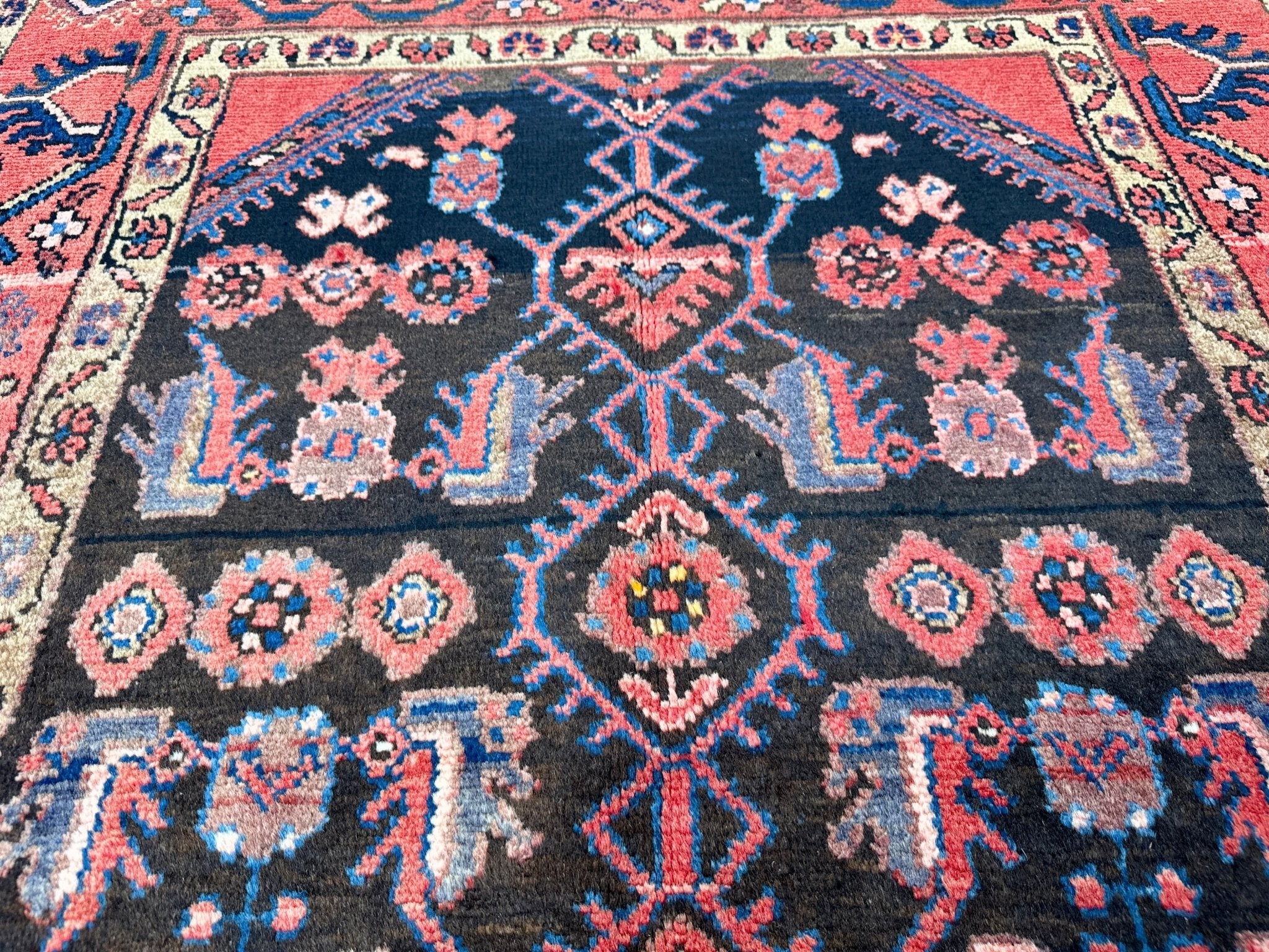 Persian Jozan Rug | 3' 5” x 4' 11" - Rug the Rock - 