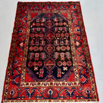 Persian Jozan Rug | 3' 5” x 4' 11" - Rug the Rock - 