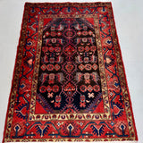 Persian Jozan Rug | 3' 5” x 4' 11" - Rug the Rock - 