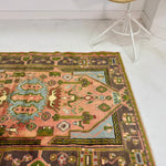 Persian Jozan Rug | 3' 7” x 4' 11" - Rug the Rock - 
