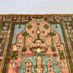 Persian Jozan Rug | 3' 7” x 4' 11" - Rug the Rock - 