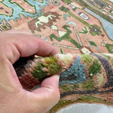 Persian Jozan Rug | 3' 7” x 4' 11" - Rug the Rock - 