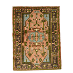 Persian Jozan Rug | 3' 7” x 4' 11" - Rug the Rock - 
