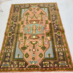 Persian Jozan Rug | 3' 7” x 4' 11" - Rug the Rock - 
