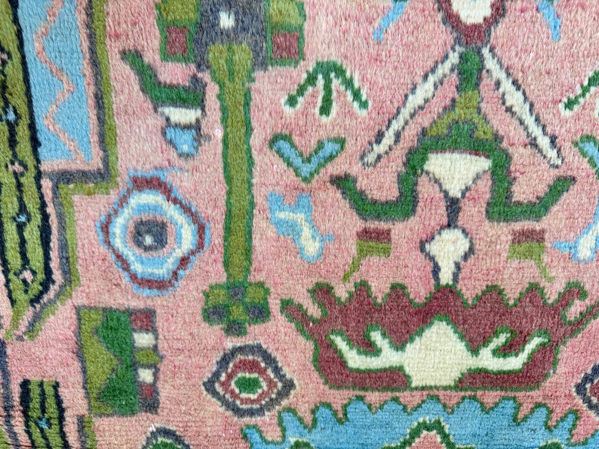 Persian Jozan Rug | 3' 7” x 4' 11" - Rug the Rock - 