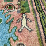 Persian Jozan Rug | 3' 7” x 4' 11" - Rug the Rock - 