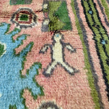 Persian Jozan Rug | 3' 7” x 4' 11" - Rug the Rock - 