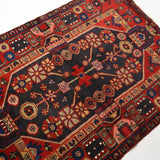 Persian Jozan Rug | 3' 9” x 5' 3" - Rug the Rock - 