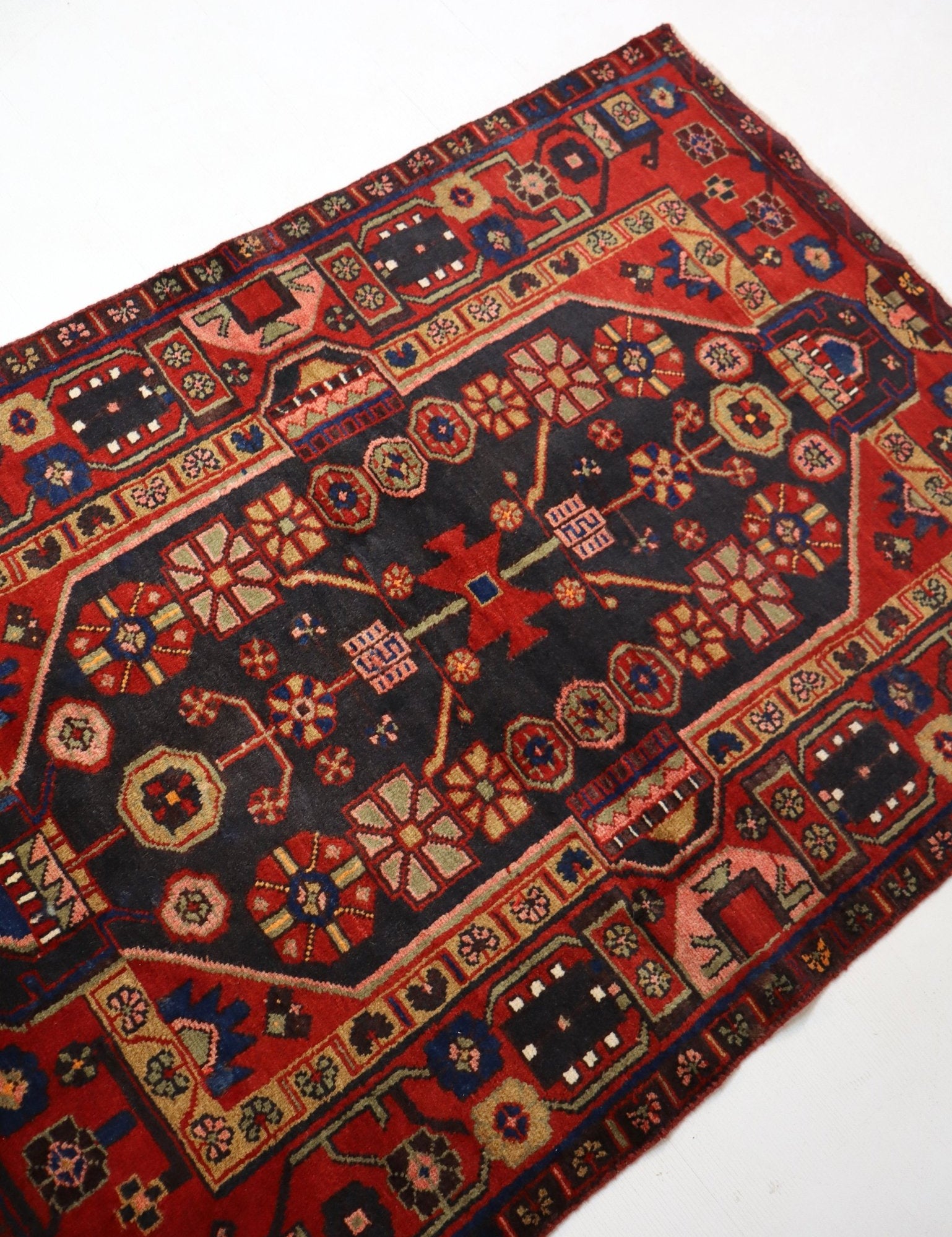 Persian Jozan Rug | 3' 9” x 5' 3" - Rug the Rock - 
