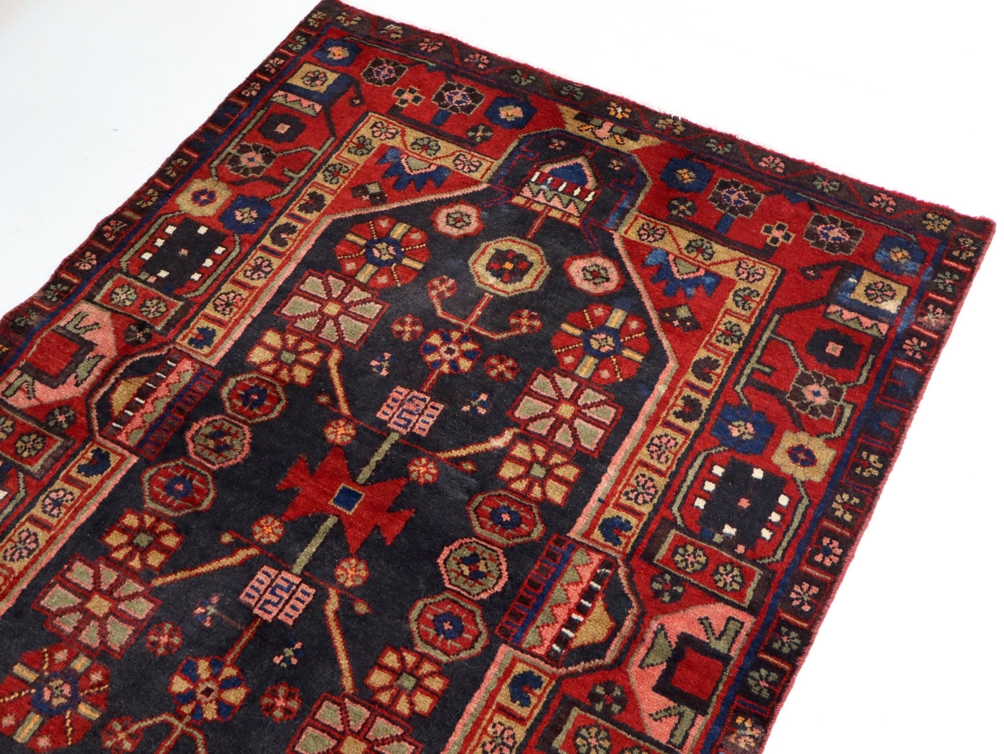 Persian Jozan Rug | 3' 9” x 5' 3" - Rug the Rock - 
