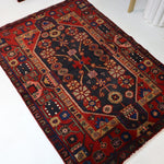Persian Jozan Rug | 3' 9” x 5' 3" - Rug the Rock - 