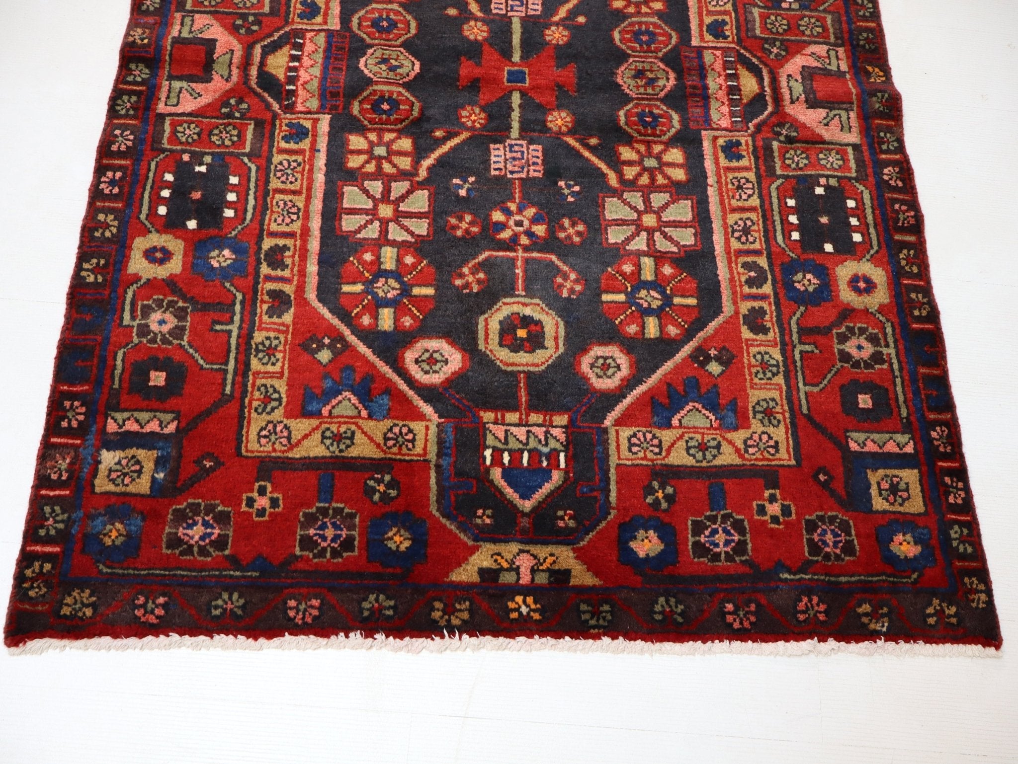 Persian Jozan Rug | 3' 9” x 5' 3" - Rug the Rock - 