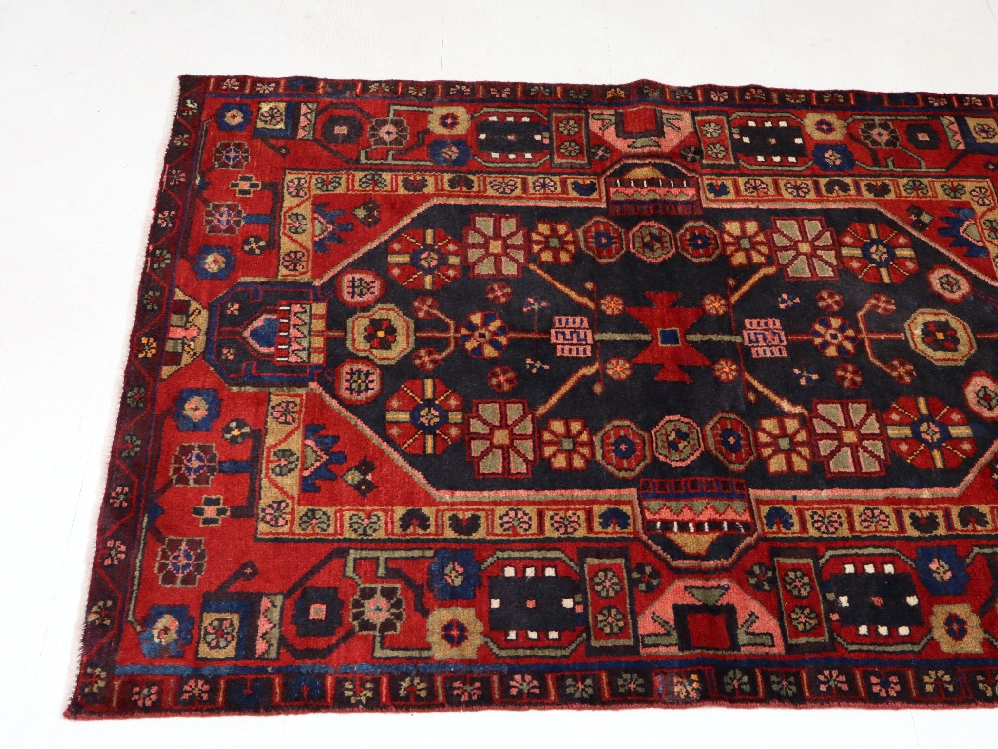 Persian Jozan Rug | 3' 9” x 5' 3" - Rug the Rock - 