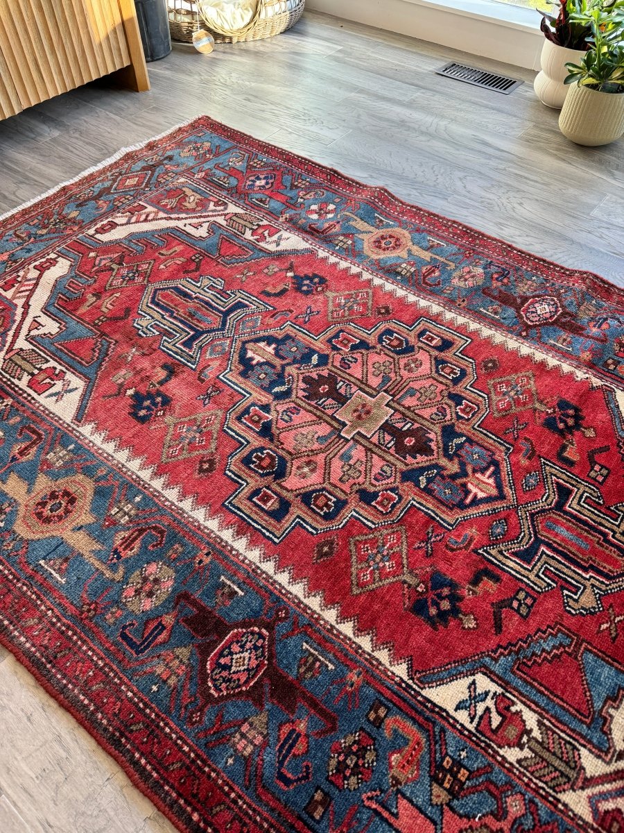 Persian Jozan Rug | 4' 3" x 6' 8" - Rug the Rock