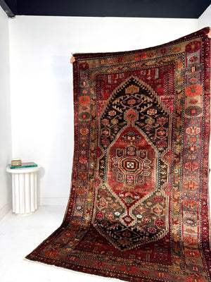 Persian Zanjan Rug | 4' 6” x 7' 9"