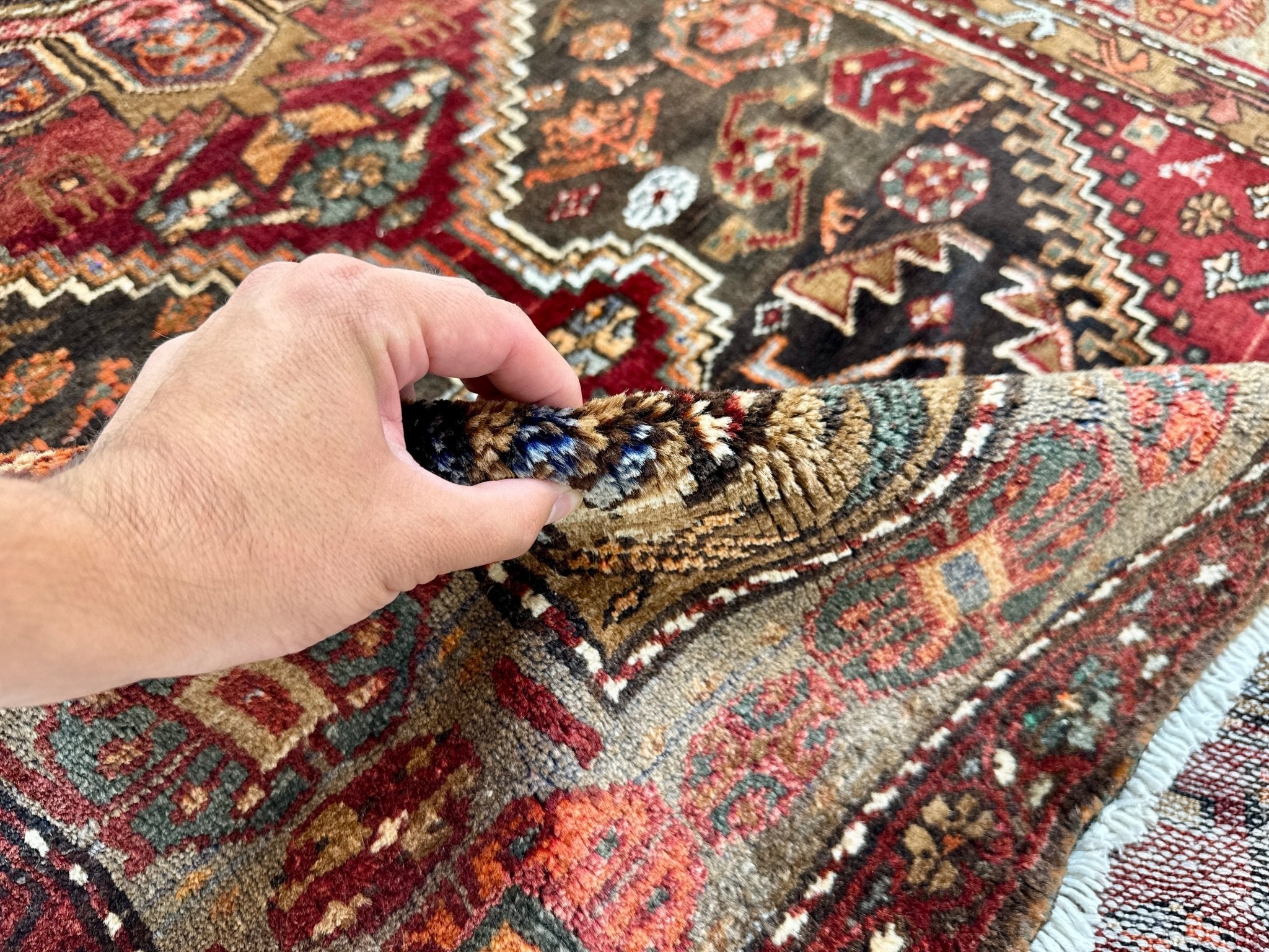Persian Jozan Rug | 4' 6” x 7' 9" - Rug the Rock - 