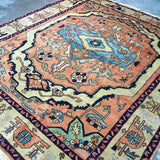 Persian Karaja Rug | 7' 11" x 9' 5" - Rug the Rock - 
