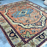 Persian Karaja Rug | 7' 11" x 9' 5" - Rug the Rock - 