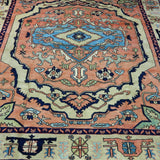 Persian Karaja Rug | 7' 11" x 9' 5" - Rug the Rock - 
