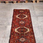 Persian Karaja Runner Rug | 1' 8” x 5' 1" - Rug the Rock - 