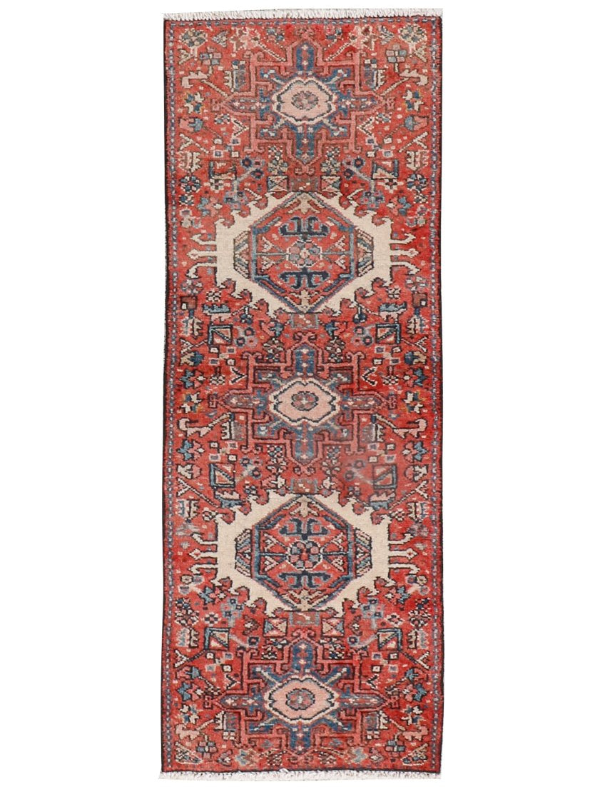 Persian Karaja Runner Rug | 1' 8” x 5' 1" - Rug the Rock - 