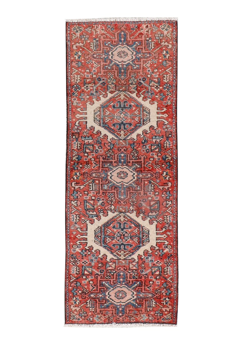 Persian Karaja Runner Rug | 1' 8” x 5' 1" - Rug the Rock - 