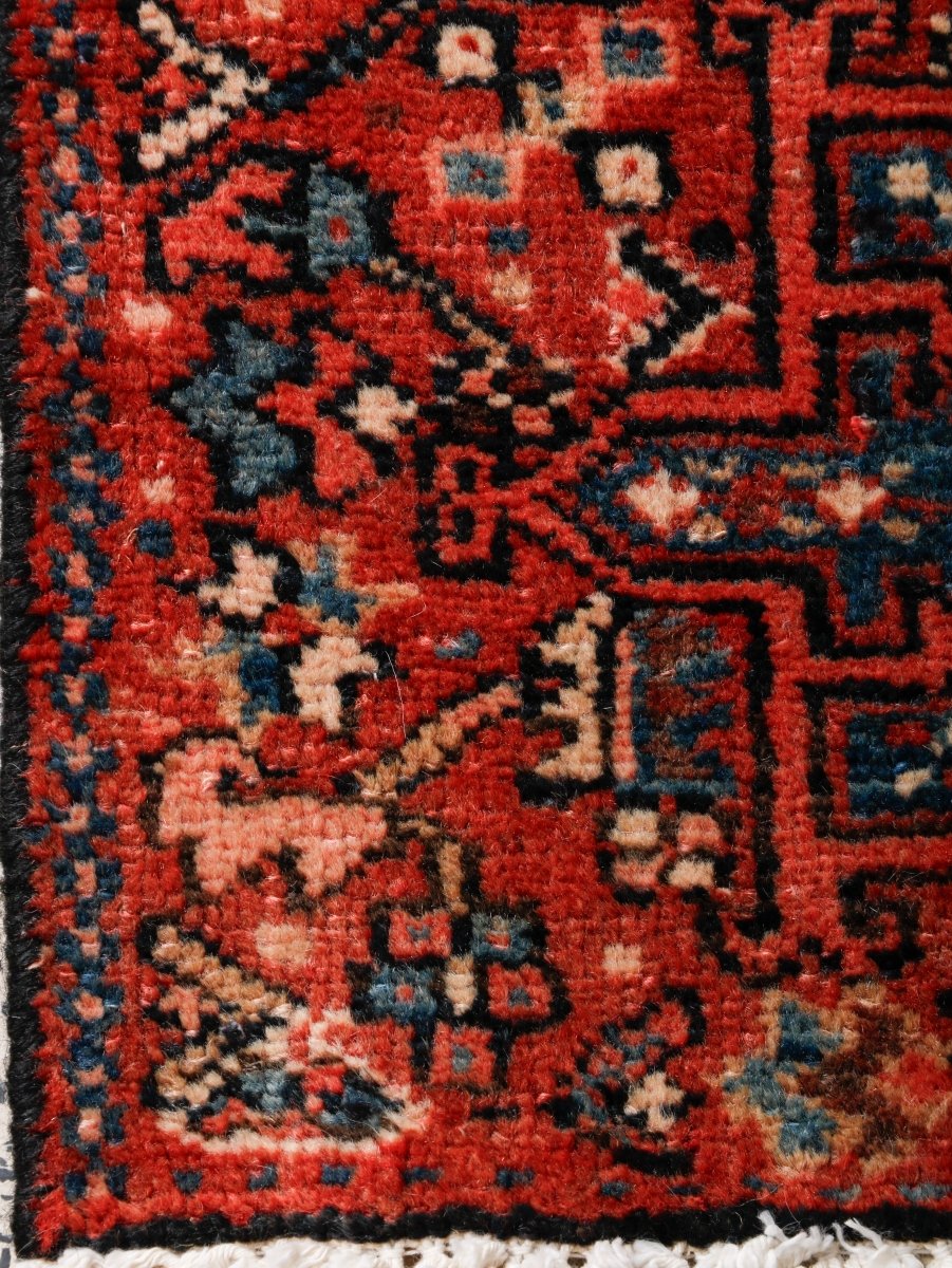 Persian Karaja Runner Rug | 1' 8” x 5' 1" - Rug the Rock - 