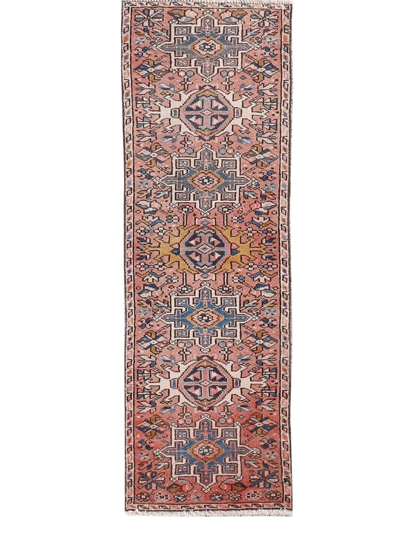 Persian Karaja Runner Rug | 1' 8” x 5' 2" - Rug the Rock - 