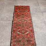 Persian Karaja Runner Rug | 1' 8” x 5' 6" - Rug the Rock - 