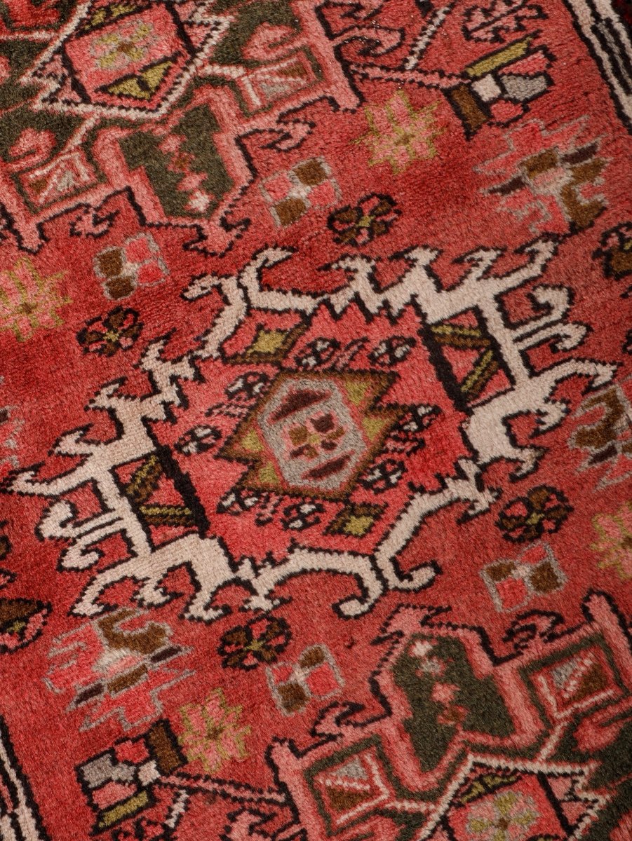 Persian Karaja Runner Rug | 1' 8” x 5' 6" - Rug the Rock - 