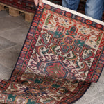 Persian Karaja Runner Rug | 2' 0” x 6' 3" - Rug the Rock - 