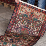 Persian Karaja Runner Rug | 2' 0” x 6' 3" - Rug the Rock - 