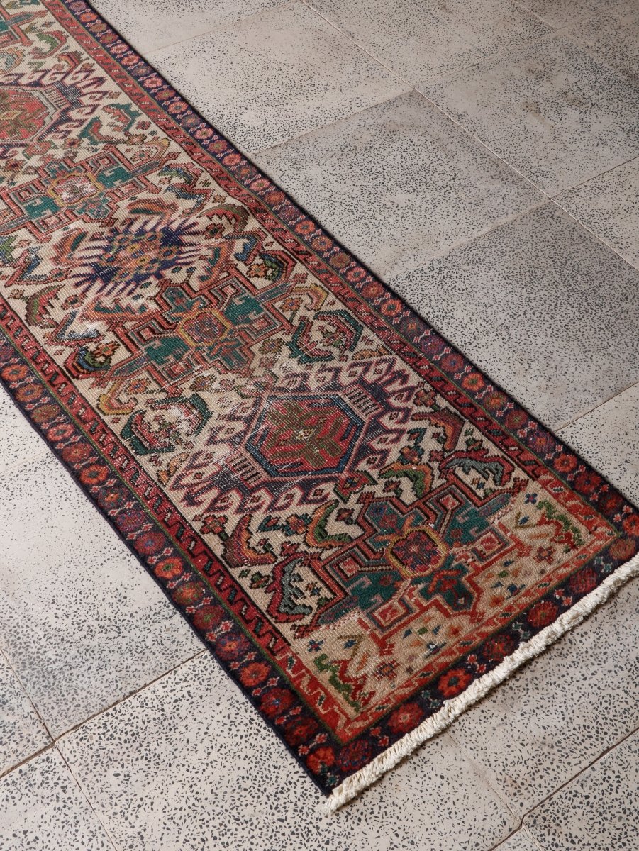 Persian Karaja Runner Rug | 2' 0” x 6' 3" - Rug the Rock - 