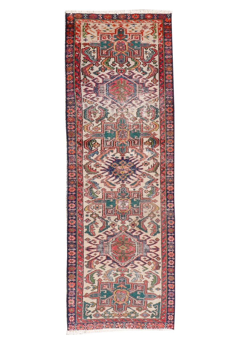 Persian Karaja Runner Rug | 2' 0” x 6' 3" - Rug the Rock - 