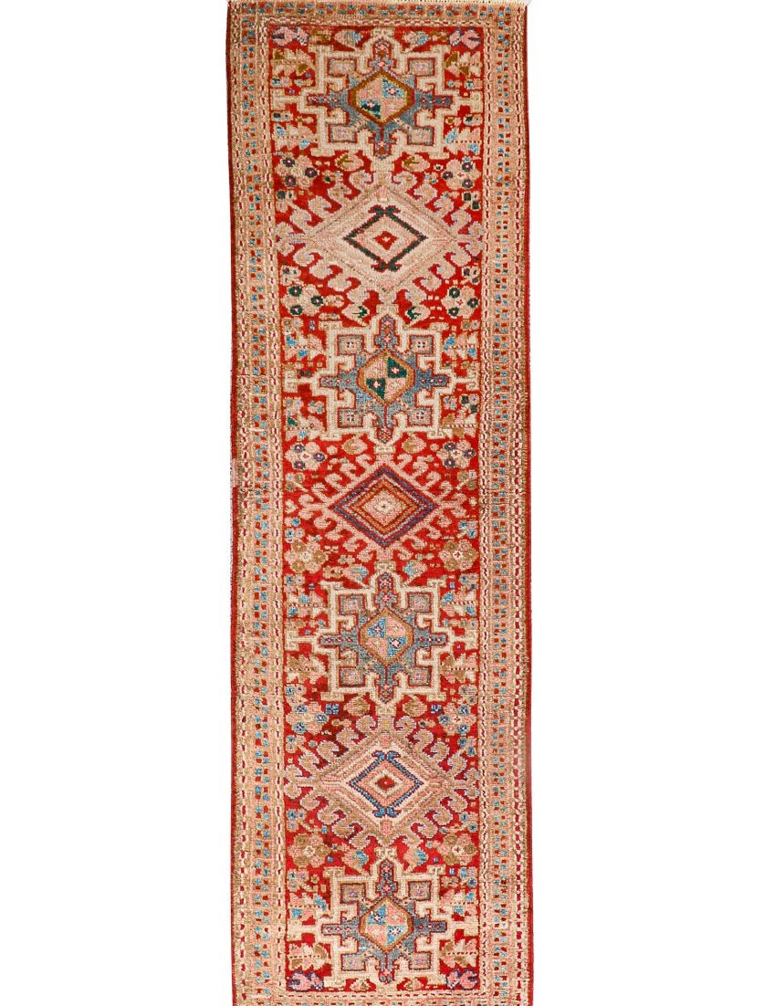 Persian Karaja Runner Rug | 2' 2” x 7' 10" - Rug the Rock - 