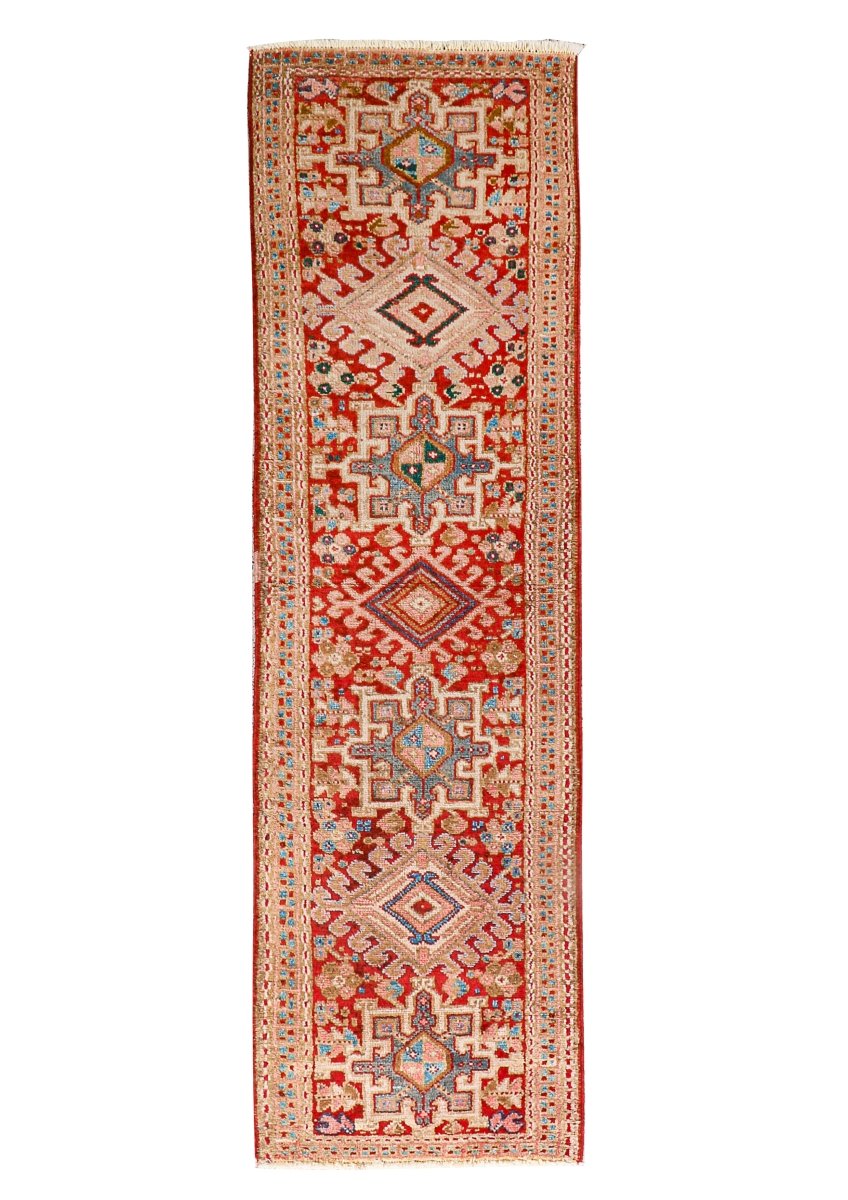 Persian Karaja Runner Rug | 2' 2” x 7' 10" - Rug the Rock - 